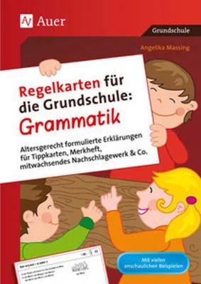 Obrázek produktu pro Regelkarten für die Grundschule Grammatik