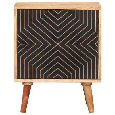 Immagine prodotto di Comodino 40x30x50 cm in Legno Massello di Acacia
