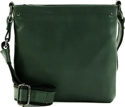 Produktbild von HAROLD'S Leder Umhängetasche Schultertasche Caugio Shoulderbag Green dunkelgrün