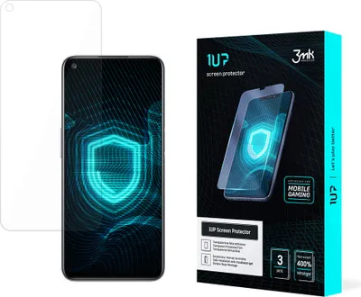 Produktbild von 3mk Display Schutzfolie 1UP für Realme Narzo 30 5G transparent Gaming (3 Stück)