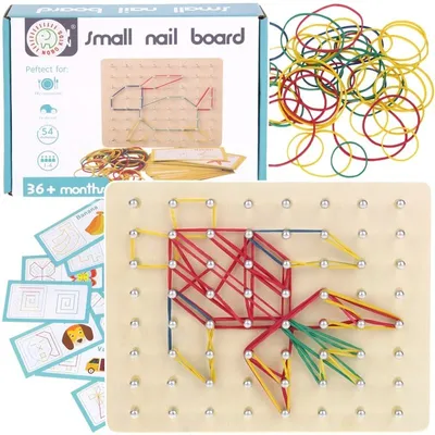 Produktbild von Kreatives Holzpuzzlebrett mit Radiergummimuster