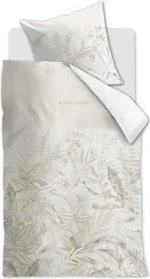 Produktbild von Rivièra Maison Baumwoll- Bettwäsche-Garnitur Soft Shades Farbe Natur Größe 135x200+80x80