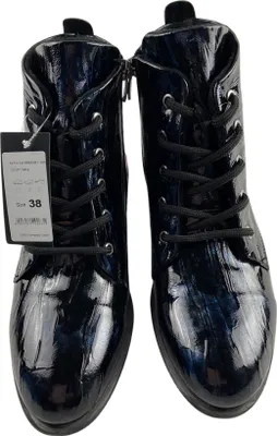Produktbild von 2 GO Schnürstiefel Kaltfutter in blau, Gr. 37