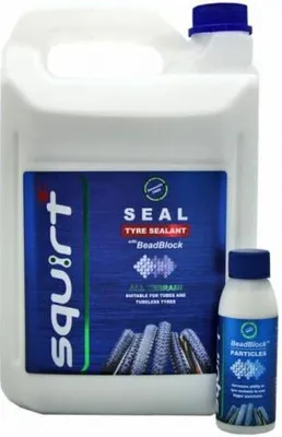 Immagine prodotto di Squirt Cycling Products Beadblock 5l Tubeless Sealant Bianco, Blu Bianco, Blu Taglia unica