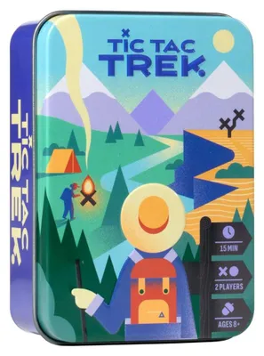 Obrázok produktu pre Tic Tac Trek – Strategická hra s dlaždicami pre 2 hráčov