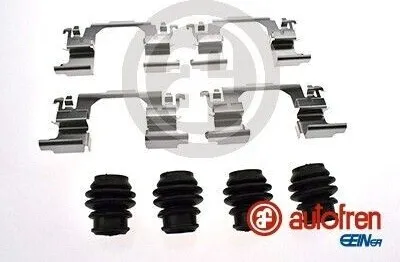 Produktbild von AUTOFREN SEINSA D43141A Zubehörsatz Scheibenbremsbelag Vorne für RENAULT Megane IV Grandtour (K9A/M/N) Megane IV Schrägheck (B9A/M/N) Captur II