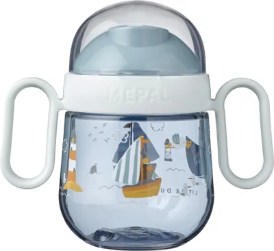 Obrázok produktu pre Mepal - Nevylievací hrnček na pitie 2.0 - Od 6 mesiacov - Detský hrnček na pitie - Možno umývať v umývačke riadu - Bez  - 200 ml - Sailors Bay