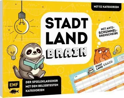 Produktbild von Stadt, Land, Brain - Der Spieleklassiker mit den beliebtesten Kategorien