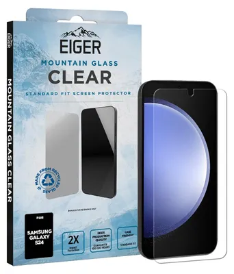 Obrázok produktu pre EIGER EGSP00930, Samsung, Galaxy S24, Odolné proti poškriabaniu, Odolný proti nárazom, Priehľadná, 1 kusov