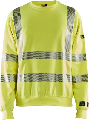 Produktbild von Multinorm Sweatshirt "3087 " - Blakläder High Vis Gelb 5XL