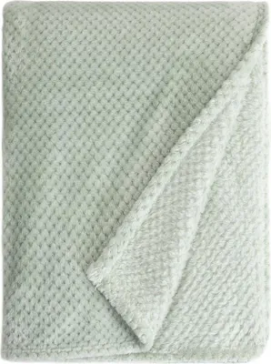 Produktbild von HOMLA NOAH dicke Reiskorn-Decke Pistazie 150x200 cm