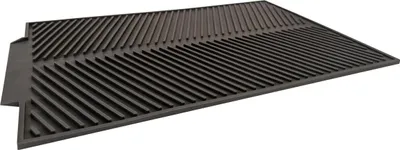 Produktbild von Abtropfmatte Silikon Schwarz 390 x 250 x 5 mm Geschirrablage