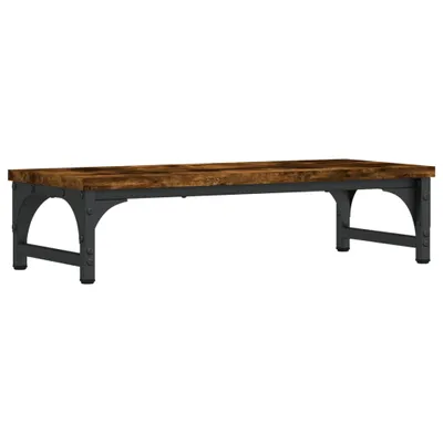 Produktbild von vidaXL Monitorständer Räuchereiche 55x23x14 cm Holzwerkstoff