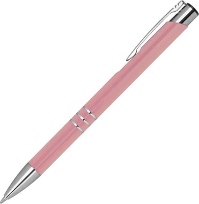 Produktbild von Kugelschreiber aus Metall / Farbe: rose'