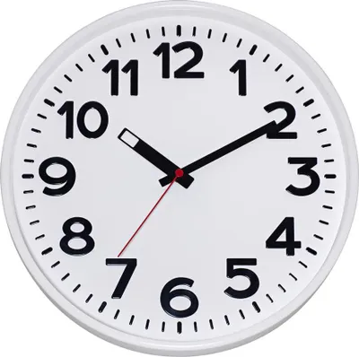 Produktbild von Eurotime 82321 Quarz Wanduhr Weiß