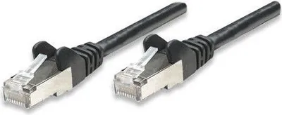 Zdjęcie produktu dla Intellinet 335645, 2 m, Cat5e, SF/UTP (S-FTP), RJ-45, RJ-45, Czarny