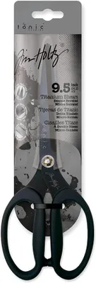 Productafbeelding van Studios Tim Holtz Schaar Allesknipper - 24 cm - Hobbyschaar voor Papier, Stof en Meer - Incl. Mesbescherming - Antikleef