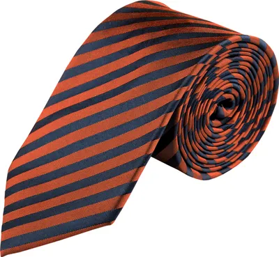 Produktbild von Venti Krawatte Überlänge terracotta-navy gestreift