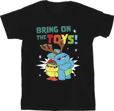 Obrázok produktu pre Toy Story - Tričko "Bring On The Toys" pre dievčatá BI54964 (152-158) (čierna)