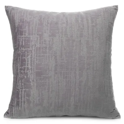Produktbild von Dekorativer Kissenbezug Sofakissen marsala silber 40x40