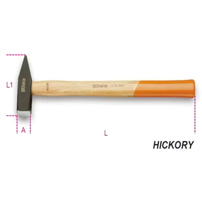 Produktbild von Beta Tools Schlosserhammer 1370 1000 Holzschaft 36 cm