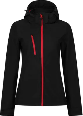 Produktbild von Regatta Professional Baumwolle Classics-36.A702 Damen Softshelljacke Gr. S black/red