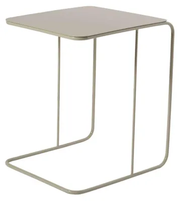 Image de CALICOSY - Bout de canapé avec plateau en Métal H46 cm - OWEN