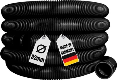 Produktbild von 1,5 Meterware 32mm 1 1/4' Solarschlauch Poolschlauch Muffenabstand 1,5m