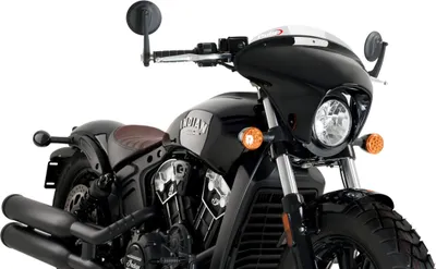 Obrázok produktu pre PUIG batwing SML športová clona smoke clear pre Indian bobber scout