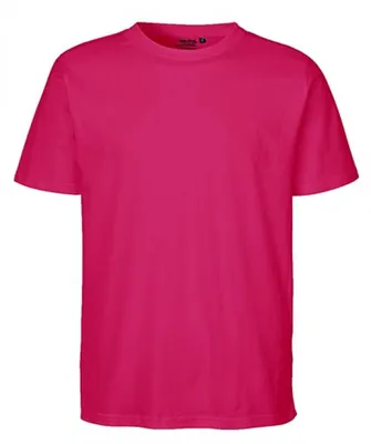 Produktbild von Neutral O60002 | Herren  Regular T-Shirt - Farbe: Pink - Größe: S