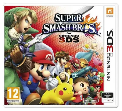 Produktbild von Nintendo Super Smash Bros., 3DS, Nintendo 3DS, Kampf, Namco Bandai Games, Sora Ltd.