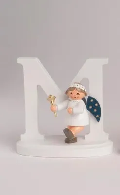 Produktbild von Engelbuchstabe "M" (7cm) von KWO