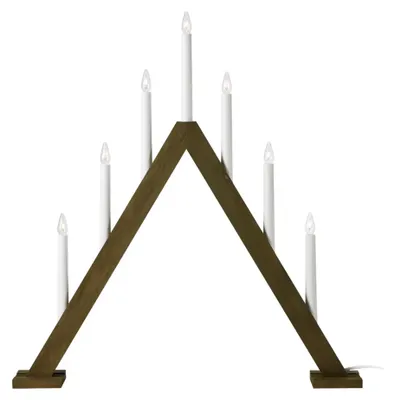 Produktbild von MARKSLOJD Markslöjd Ariele Adventskerzenständer, dunkelbraun, 54 cm