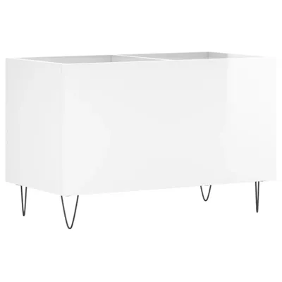 Produktbild von Plattenschrank Hochglanz-Weiß 74,5x38x48 cm Holzwerkstoff