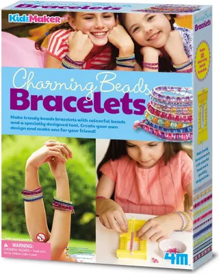 Image de 4M KidzMaker DIY set Charming Beads Bracelets