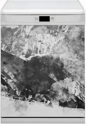 Obrázok produktu pre Magnety Kuchynská magnetická podložka Magnet do umývačky riadu Umývateľný dekor 60x80 cm - Landschaftsberg
