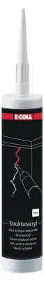Produktbild von E-COLL Strukturacryl 310ml weiß