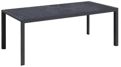 Immagine prodotto di Tavolo da Giardino 90x190x75 cm in Alluminio Antracite