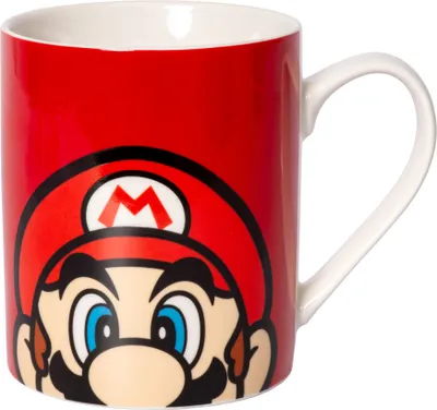 Produktbild von Super Mario Original Tasse mit Gesicht-Motiv, ca. 325 ml Fassungsvermögen