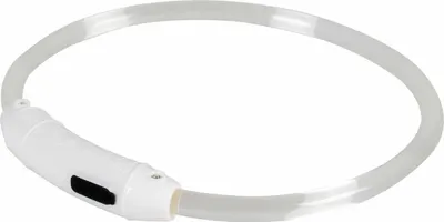 Produktbild von Duvo+ Leuchthalsband USB TPU multicolor, Größe: L