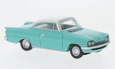 Produktbild von BoS-Models BOS87645 - 1/87 Ford Consul Capri GT, türkis/weiss, RHD, 1963 - Neu