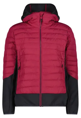 Immagine prodotto di Giacca ibrida CMP Unlimitech da donna, con cappuccio, in PrimaLoft, colore rosa, taglia 36