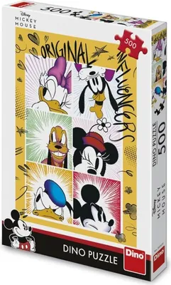 Image de DINO Puzzle Mickey's party 500 pièces