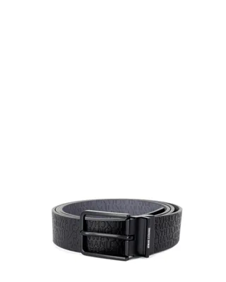 Obrázok produktu pre ARMANI EXCHANGE Gürtel Herren Leder Schwarz GR69456 - Größe: Einheitsgröße