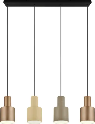 Produktbild von Trio Leuchten Pendelleuchte AGUDO Agudo E27 multicolor Metall