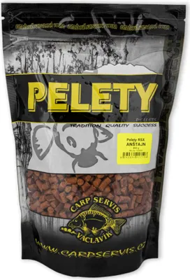 Obrázek produktu pro Carp Servis Václavík Pelety RSX - 800 g oranžová, anštajn