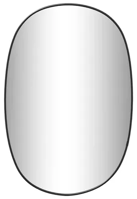 Immagine prodotto di Specchio da parete nero 50x35 cm