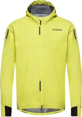 Zdjęcie produktu dla Wiatroszczelna kurtka rowerowa GORE - CONCURVE GORE-TEX - Żółta 3XL