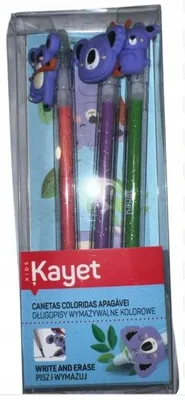 Produktbild von Kayet Radierbare Kugelschreiber 3er Set Magisch