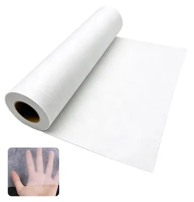 Bügelvlies 43 cm x 27,5 m, 38 g/m², leicht, zur Stoffverstärkung